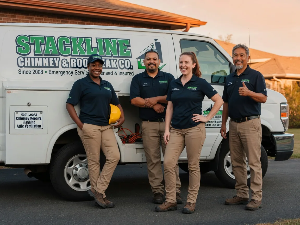 Chimney flashing repair company in Mckean, PA